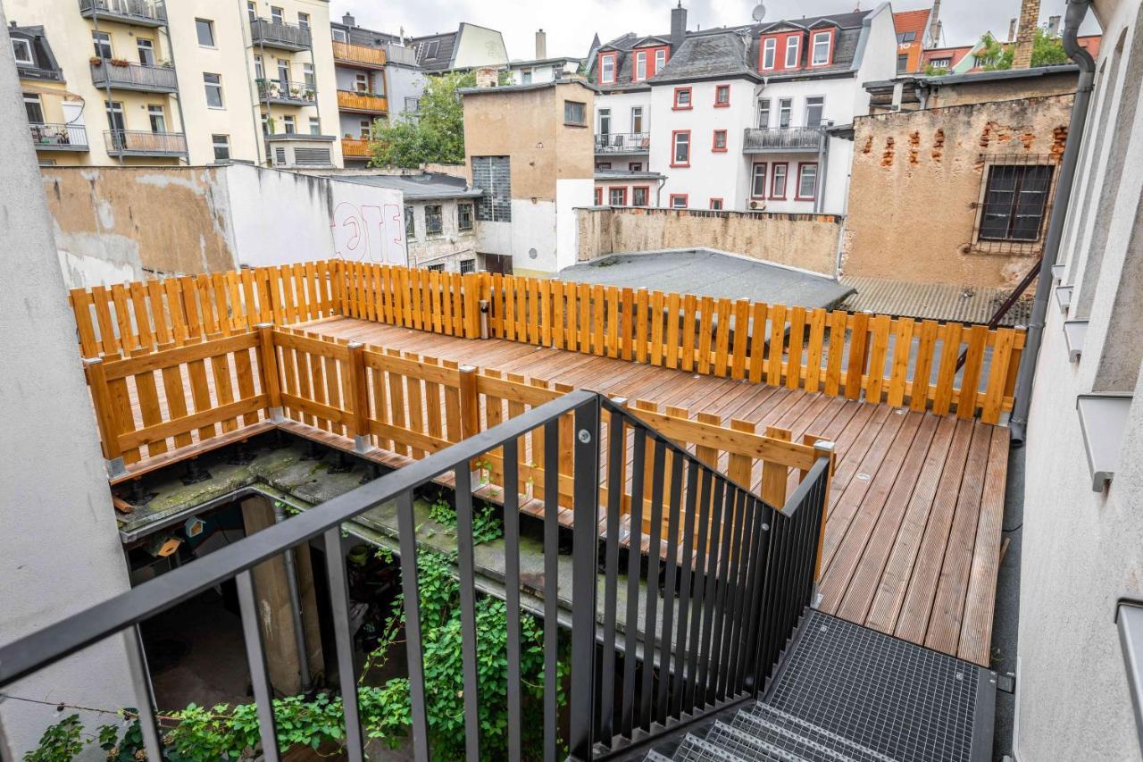 Grosser Terrassentraum In Klein Venedig Λειψία Εξωτερικό φωτογραφία