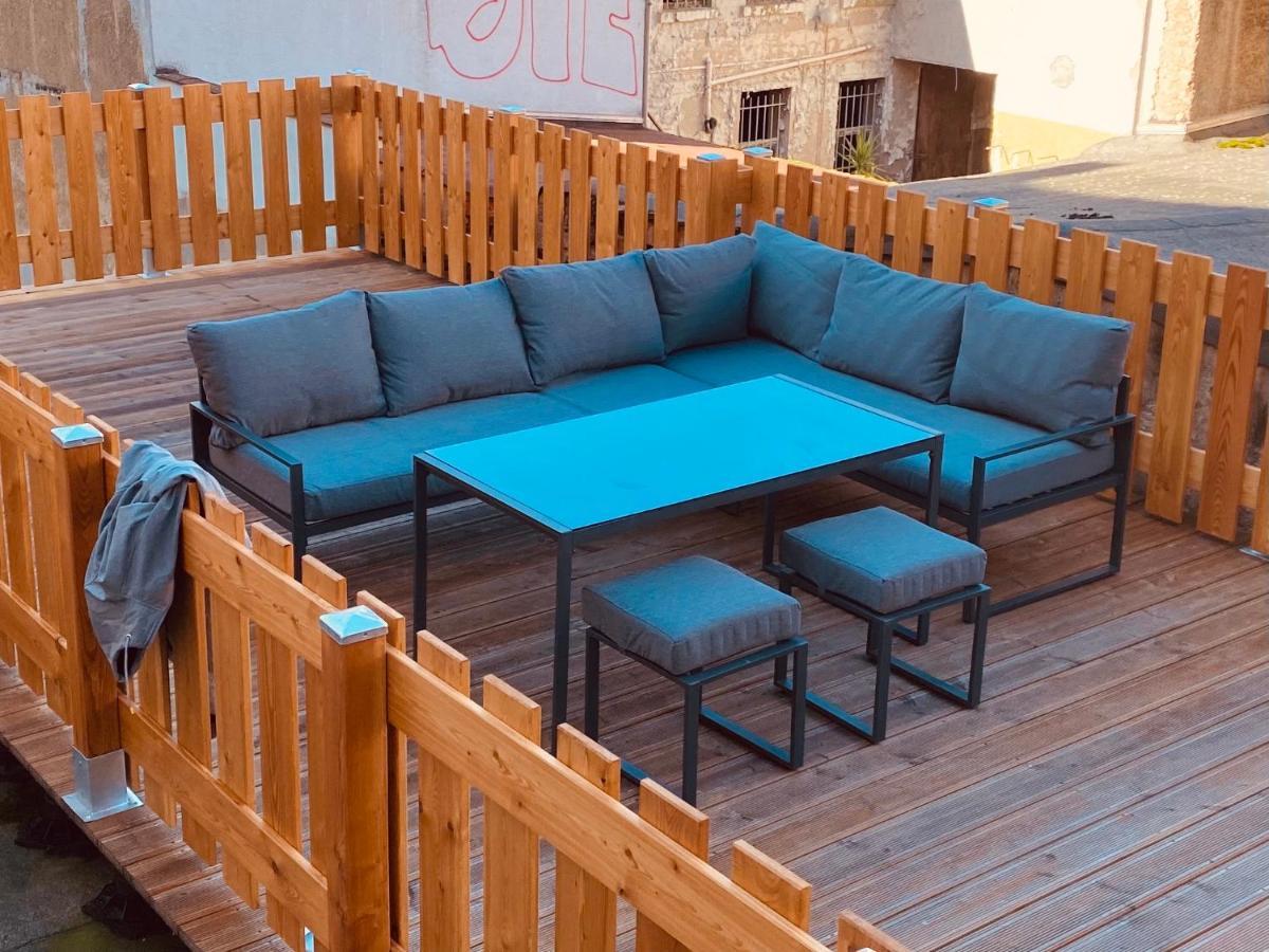 Grosser Terrassentraum In Klein Venedig Λειψία Εξωτερικό φωτογραφία